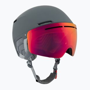 Skihelm Damen HEAD Cinema Pro W grey/red yellow