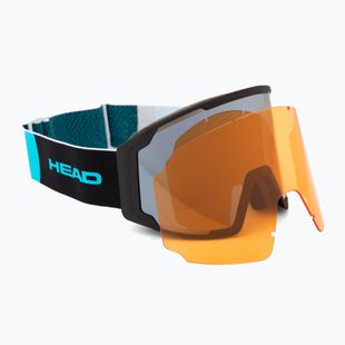 Skibrille HEAD Neves Pro 5K Race chrome/rd/5k chrome/orange