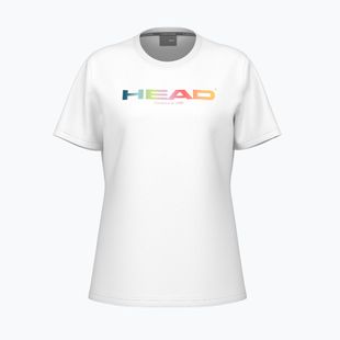 Tennis-Shirt Damen HEAD Rainbow W white