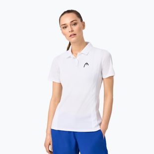 Damen-Tennishemd HEAD Club 25 Tech Polo W white