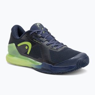 Padelschuhe Herren HEAD Sprint Pro 4.0 navy/ lime