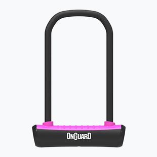 Fahrradschloss OnGuard Neon 8152PN U-Lock black/pink