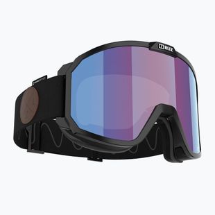 Skibrille Bliz Rave Nano Optics Nordic Light matt black/violet blue multi