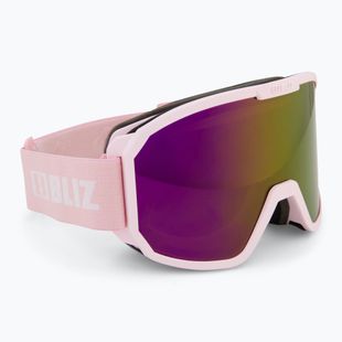 Skibrille Bliz Rave matt powder pink/brown pink multi