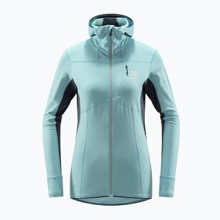 Damen-Trekking-Sweatshirt Haglöfs L.I.M Mid Comp Hood blau 605255