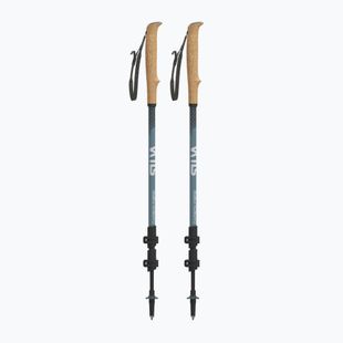 Trekkingstöcke Silva Trekking Poles Carbon Telescopic black