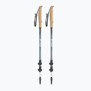 Trekkingstöcke Silva Trekking Poles Alu Tele black
