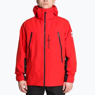 Herren Sail Racing Spray Ocean leuchtend rote Jacke