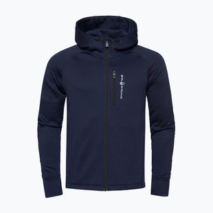 Herren-Segel-Kapuzenjacke Sail Racing Spray Powerstretch Zip Hood dark navy