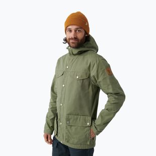Herren-Windjacke Fjällräven Greenland green
