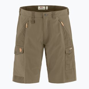 Herren-Trekking-Shorts Fjällräven Abisko light olive