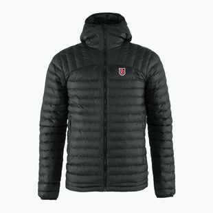 Herren Fjällräven Expedition Latt Hoodie Daunenjacke schwarz F86119