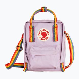 Bauchtasche Fjällräven Kanken Rainbow Sling 2,5 l pastel lavender/ rainbow