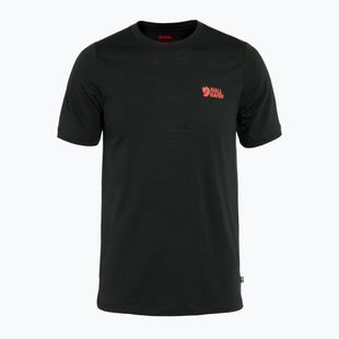 Herren T-Shirt Fjällräven Abisko Wool Logo black