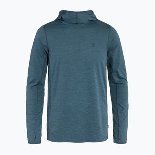 Herren Trekking-Sweatshirt Fjällräven 1960 Abisko Sun Hoodie indigo blue