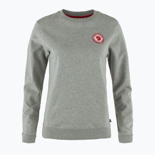 Fjällräven 1960 Logo Badge Damen Pullover grau/melange