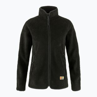 Hoodie Sweatshirt Damen Fjällräven Vardag Pile black