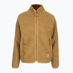 Hoodie Sweatshirt Damen Fjällräven Vardag Pile buckwheat brown