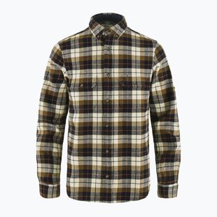 Hemd Herren Fjällräven Singi Heavy Flannel chalk white/dark navy