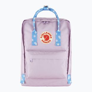 Fjällräven Kanken 16 l pastellfarbener Lavendel/Konfetti-Muster City-Rucksack