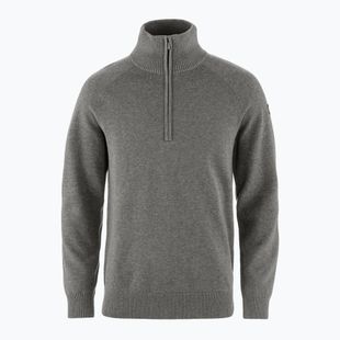 Trekking Hoodie Sweatshirt Herren Fjällräven Övik Lite Half Zip grey