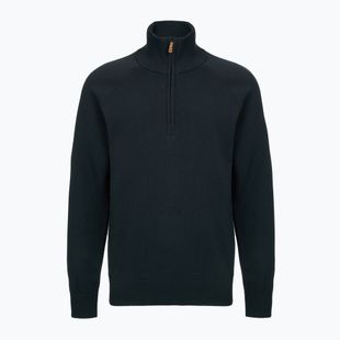 Trekking Hoodie Sweatshirt Herren Fjällräven Övik Lite Half Zip dark navy