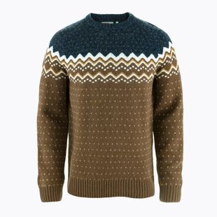 Pullover Damen Fjällräven Övik Knit Sweater dark oak/navy