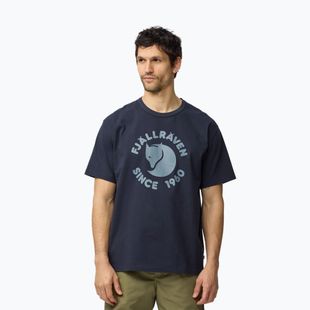 Herren T-Shirt Fjällräven Relaxed dark navy
