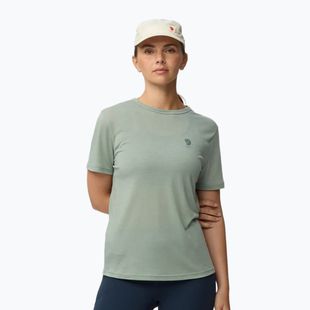 Damen T-Shirt Fjällräven High Coast misty green