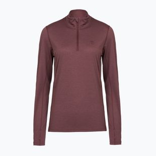 Damen-Trekkingpullover Fjällräven Abisko Day Hike Half Zip port