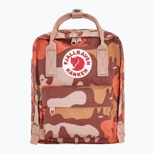 Stadtrucksack Fjällräven Kanken Graphics Mini 7 l chalkrose/hidden animals