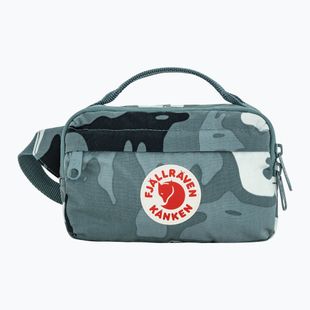 Bauchtasche Fjällräven Kanken Graphics Hip Pack nimbus blue/hidden animals