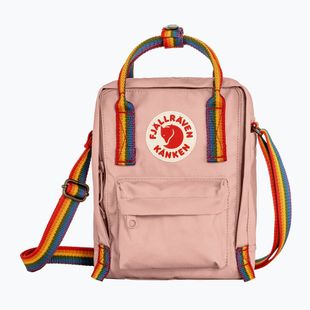 Beutel Fjällräven Kanken Rainbow Sling 2,5 l chalk rose/rainbow