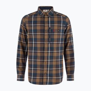 Herrenhemd Fjällräven Fjällglim Regular wood brown/black oak