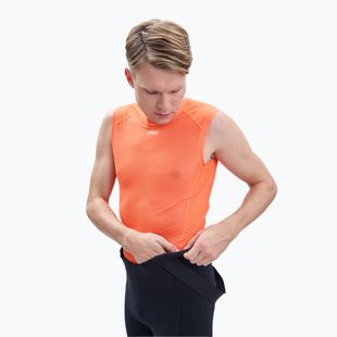 Herren Radfahren Trikot POC Essential Layer zink oragne