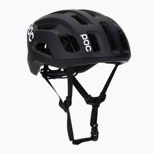 Fahrradhelm POC Ventral Air MIPS uranium black matt/hydrogen white w. logo