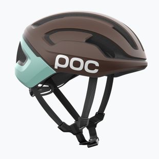 Fahrradhelm POC Omne Air MIPS bronzite brown matt/lazurite blue matt