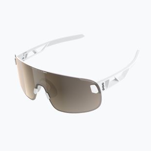 Sonnenbrille POC Elicit hydrogen white/clarity trail /partly sunny silver