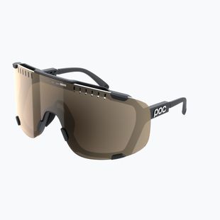 Sonnenbrille POC Devour uranium black/clarity trail/partly sunny silver