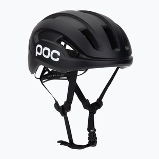 Fahrradhelm POC Omne Air MIPS uranium black matt/hydrogen white w. logo