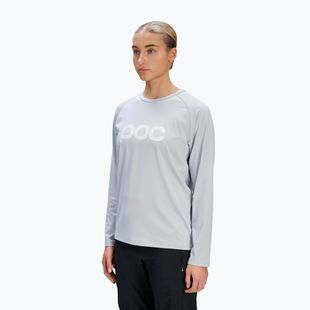 Damen Fahrrad-Langarmshirt POC Reform Enduro Jersey granite grey