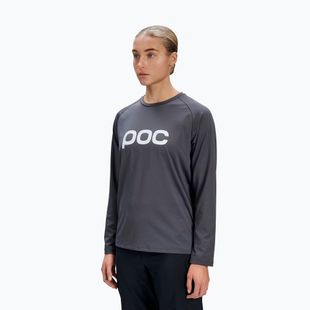 Fahrrad-Longsleeve Damen POC Reform Enduro Jersey sylvanite grey