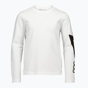 Kinder-Longsleeve POC Tee Jr blixten white