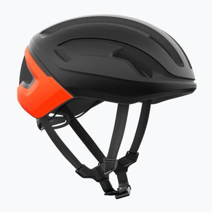 Fahrradhelm POC Omne Air MIPS uranium schwarz matt/fluoreszierend orange matt