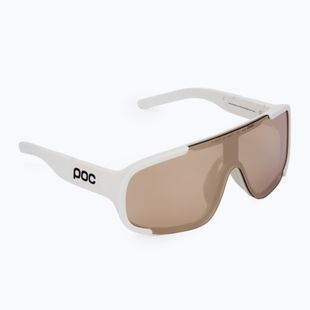 Sonnenbrille POC Aspire Mid hydrogen white/clarity trail /Paartly sunny silver