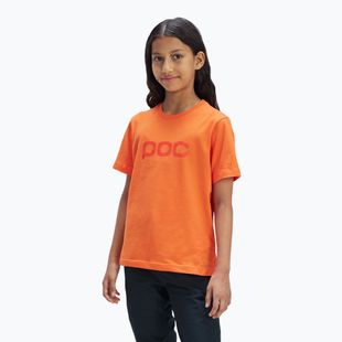 Shirt Kinder POC Tee zink orange