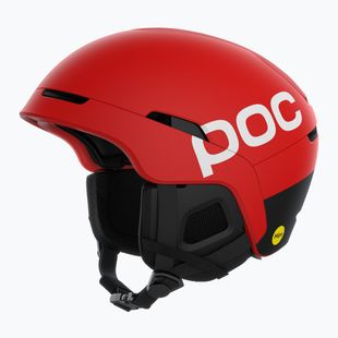 Skihelm POC Obex BC MIPS prismane red matt