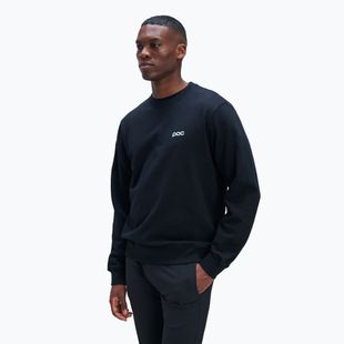 Sweatshirt Hoodie POC Crew uranium black