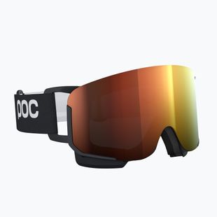 Skibrille POC Nexal uranium black/partly sunny orange