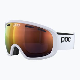 Skibrille POC Fovea hydrogen white/partly sunny orange